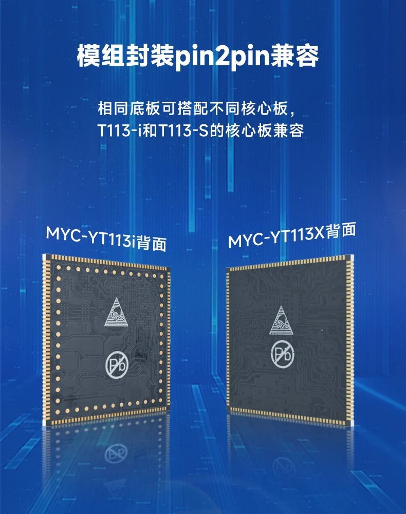 全志T113 核心板 邮票孔