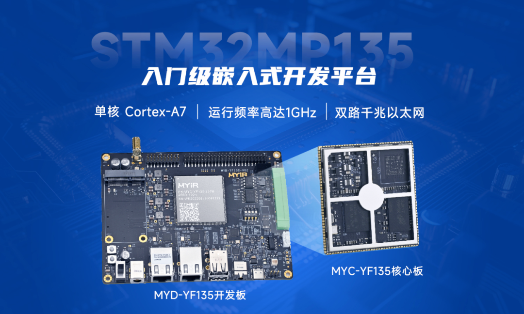 MCU友好过渡MPU,米尔基于STM32MP135开发板裸机开发应用笔记