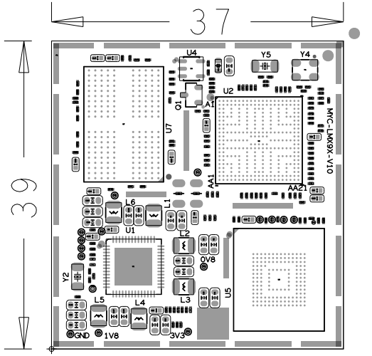 I.MX93核心板核心板